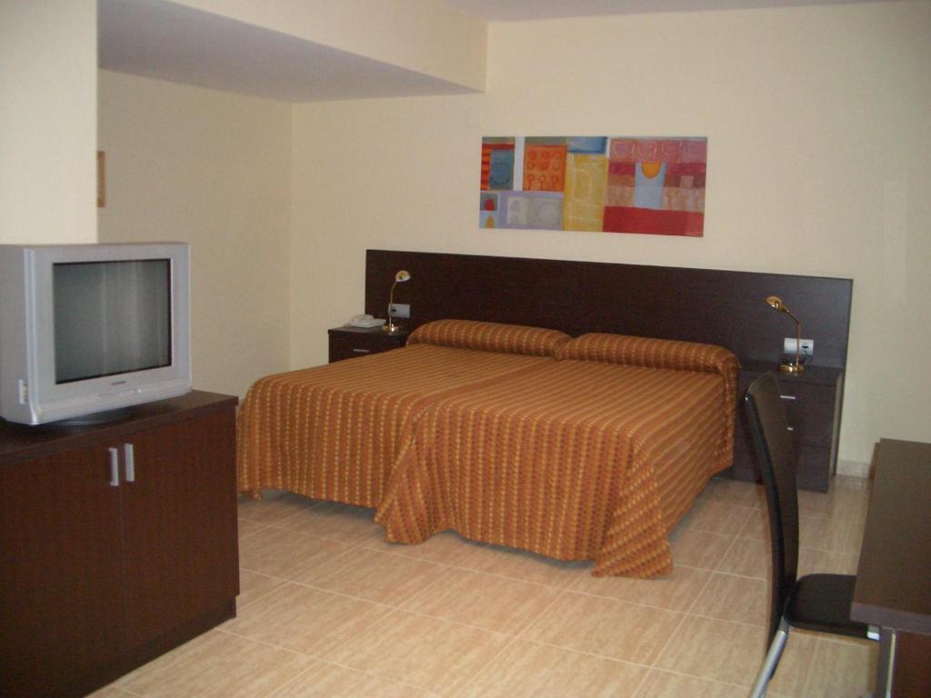 Hotel Pique Gandesa Rum bild